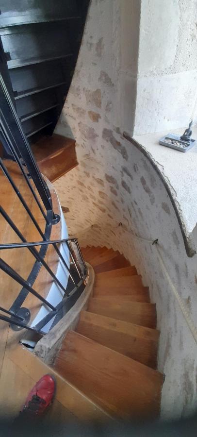 Villa Moulin A Vent Le Champ Du Trail Saint-Cyr-des-Gats Exterior foto